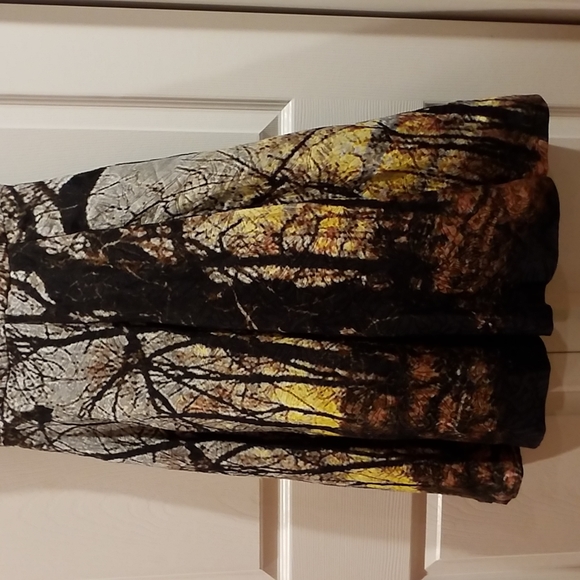 COUTURE TRACY REESE Dress - Rare - Winter Landscape Autumn Dress. NWT.